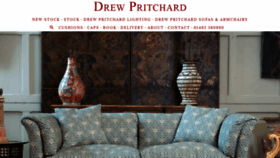 What Drewpritchard.co.uk website looked like in 2022 (1 year ago)