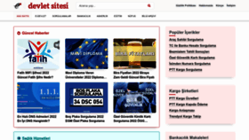 What Devletsitesi.com website looked like in 2022 (1 year ago)