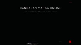 What Dandadanmanga.org website looked like in 2022 (1 year ago)