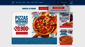 What Dominos.com.co website looked like in 2022 (1 year ago)