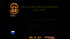 What Devils-eye-mc.de website looked like in 2022 (1 year ago)
