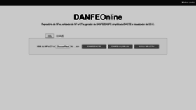 What Danfeonline.com.br website looked like in 2022 (2 years ago)
