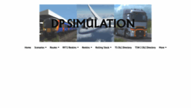 What Dpsimulation.org.uk website looked like in 2022 (1 year ago)