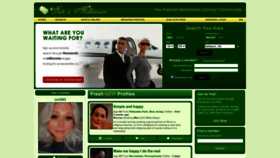 What Dateamillionaire.com website looked like in 2022 (1 year ago)
