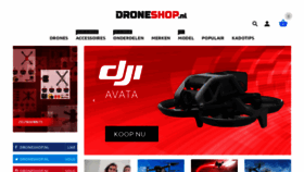 What Droneshop.nl website looked like in 2022 (1 year ago)