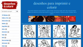 What Desenhosecolorir.com.br website looked like in 2022 (2 years ago)