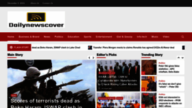What Dailynewscover.com website looked like in 2022 (1 year ago)