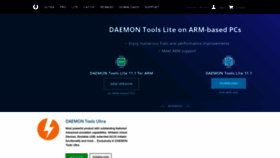 What Daemon-search.com website looked like in 2022 (1 year ago)