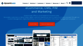 What Dynamicweb-cms.com website looked like in 2022 (1 year ago)