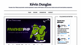 What Dunglas.dev website looked like in 2022 (2 years ago)
