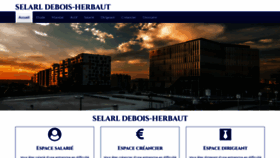 What Debois-herbaut.com website looked like in 2022 (1 year ago)