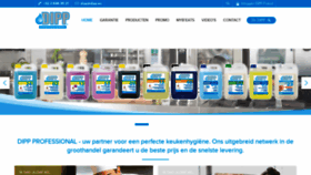 What Dipp.be website looked like in 2022 (2 years ago)