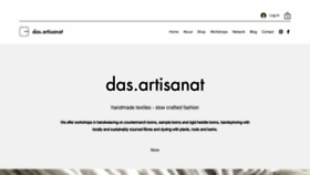 What Dasartisanat.com website looked like in 2022 (1 year ago)