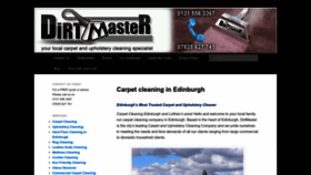 What Dirtmaster.co.uk website looked like in 2022 (2 years ago)