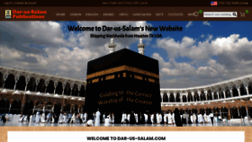 What Dar-us-salam.com website looked like in 2022 (1 year ago)