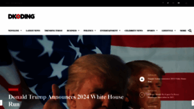 What Dkoding.in website looked like in 2022 (1 year ago)