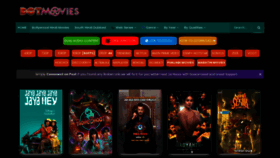 What Dotmovies.us website looked like in 2022 (1 year ago)