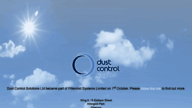 What Dustcontrolsolutions.co.uk website looked like in 2022 (2 years ago)