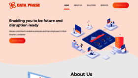 What Dataphase.com.au website looked like in 2022 (1 year ago)