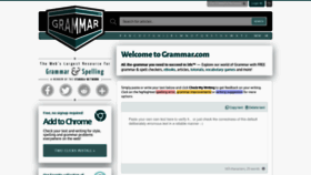 What Drgrammar.org website looked like in 2022 (1 year ago)