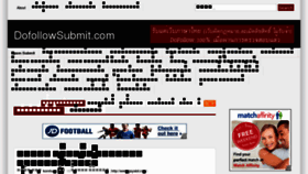 What Dofollowsubmit.com website looked like in 2011 (13 years ago)