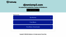 What Djremixmp3.com website looked like in 2022 (1 year ago)
