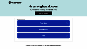 What Dranasghazal.com website looked like in 2023 (1 year ago)
