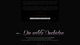 What Die-wildeorchidee.de website looked like in 2023 (1 year ago)