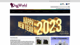 What Dogworld.co.za website looked like in 2023 (1 year ago)