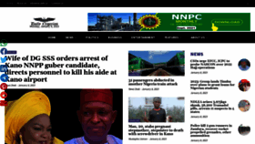 What Dailynigerian.com website looked like in 2023 (1 year ago)