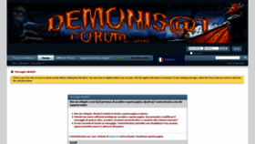 What Demonisat.info website looked like in 2023 (1 year ago)
