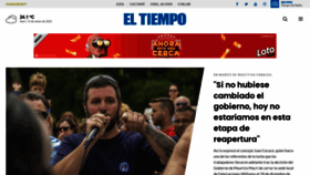 What Diarioeltiempo.com.ar website looked like in 2023 (2 years ago)