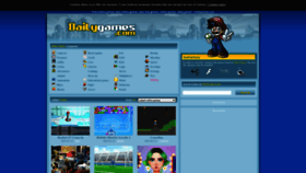 What Dailygames.com website looked like in 2023 (1 year ago)