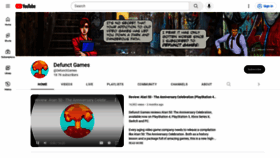 What Defunctgames.com website looked like in 2023 (1 year ago)