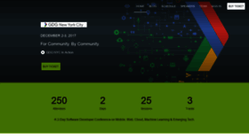 What Devfestnyc.com website looked like in 2023 (2 years ago)