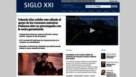 What Diariosigloxxi.com website looked like in 2023 (1 year ago)