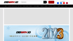 What Disway.id website looked like in 2023 (1 year ago)