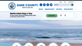 What Darenc.gov website looked like in 2023 (3 years ago)