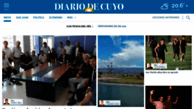 What Diariodecuyo.com.ar website looked like in 2023 (1 year ago)