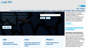 What Daleel-madani.org website looked like in 2023 (1 year ago)