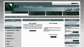 What Diy-beamer.com website looked like in 2011 (13 years ago)