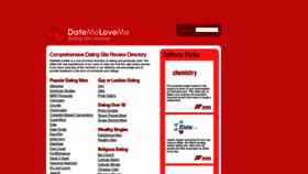 What Datemeloveme.com website looked like in 2023 (1 year ago)