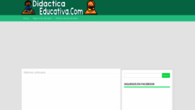 What Didacticaeducativa.com website looked like in 2023 (1 year ago)