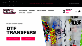 What Dtfrushorders.com website looked like in 2023 (1 year ago)