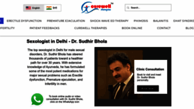 What Drsudhirbhola.com website looked like in 2023 (1 year ago)