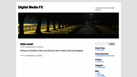 What Digitalmediafx.com website looked like in 2023 (1 year ago)