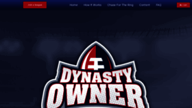 What Dynastyowner.com website looked like in 2023 (1 year ago)