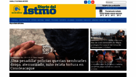 What Diariodelistmo.com website looked like in 2023 (1 year ago)