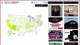 What Distanthorizon.com website looked like in 2023 (2 years ago)