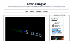 What Dunglas.dev website looked like in 2023 (2 years ago)